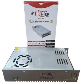Resim Hıghtek 24v 20 Amper 480w Geniş Kasa Led Trafosu Ht-1213 