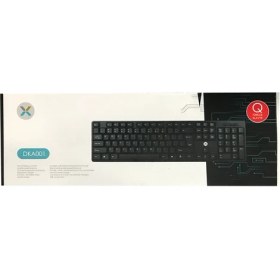 Resim Dexim Dka001 Kablolu Klavye Türkçe Q Tuş Formu Kare Ev Ofis Kullanımı İçin Siyah 