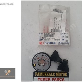 Resim Kymco Xciting 400 I Kontak Üst Manyetik Kilit Kontak Üst Kapağı 