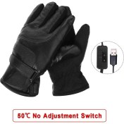 Resim Pengfushop5 Basit Stil Elektrikli Isıtmalı Eldivenler Termal Sıcak Isı Eldivenleri Kayak Tırmanışı Snowboard Motokrosu Kar Araci Için (Yurt Dışından) 