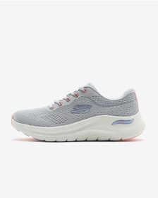 Resim Skechers Arch Fit 2.0-Big League Kadın Gri Spor Ayakkabı 150051Tk Lgmt 