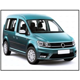 Resim RE&AR TUNING Vw Caddy Krom Ayna Kapağı 2 Prç. 2015 Üzeri P. Çelik 