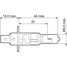 Resim Valeo Halogen Ampül H1 55W 12V 