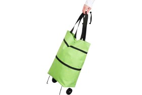 Resim No35 Pazar Çantası Tekerlekli Katlanır Pazar Arabası Çanta Market Alışveriş Arabası 