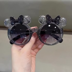 Resim Disney Minnie Mouse Işıltılı Taşlı Fiyonklu Dekoratif Moda Gözlükleri - Sahne Performansları, Partiler, Fotoğraf Aksesuarları - Güç Gerektirmeyen Kostüm Aksesuarları 