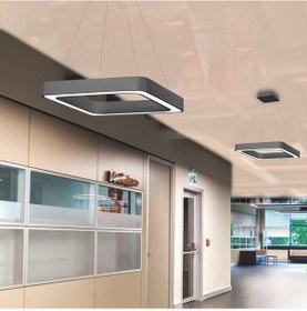 Resim Tra54063 Eco 60X60 Cm Led Avize Sarkıt Kare Zeven 