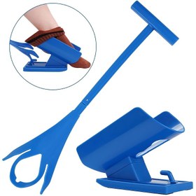 Resim 4'lü Set Pratik Çorap Giyme Yardımcısı, Ergonomik Taşınabilir Tasarım ile Kolay ve Rahat Kullanım, Ev veya Seyahat İçin İdeal, Hareket Kısıtlılığı Olanlar için Düşünceli Hediye 
