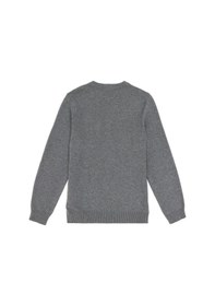 Resim U.S. Polo Assn. Erkek Çocuk Gri Melanj Basic V Yaka Kazak 50294200-VR086 