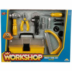 Resim Genel Markalar My Workshop Çantalı Tamir Seti 12 Parça S01003718 