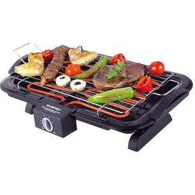 Resim Kumtel KB-6000 Termostatlı Barbekü Elektrikli Izgara 