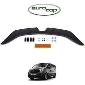 Resim Renault Trafic Ön Kaput Koruma Rüzgarlığı 3Mm Akrilik Abs Parl 