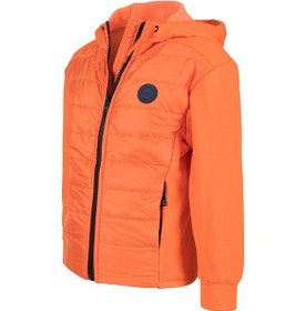 Resim Brz Kids Unisex Çocuk Fermuarlı Cepli Mont-Turuncu 