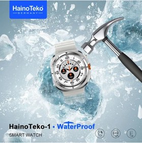 Resim GoMarkt Haino Teko-1 Amoled Watch Ultra Akıllı Saat Titanyum Gri 47MM Waterproof 