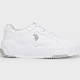 Resim U.s. Polo Assn Kadın Ayakkabı Judy Wmn 4fx Beyaz-gri Beyaz - Gri 
