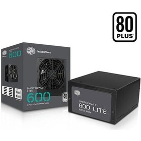 Resim Cooler Master Watt 600w 80+ Aktif Pfc 120mm Fanlı Psu Mpx-6001-acabw-eu -59551 