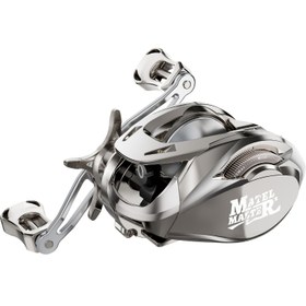 Resim HAUT TON MATEL MASTER Gelişmiş Baitcaster Makaraları - 6.2:1 Dişli Oranı, 5+1 Bilyalı Rulman, 12Lb Sürükleme Sistemi - Tuzlu ve Tatlı Su Balıkçılığı için Mükemmel! 