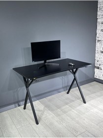 Resim hey modüler mobilya Heygaming Profesyonel Oyuncu Masası Siyah Bilgisayar Çalışma Masası 120 Cm 