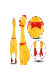 Resim Öten Çığlık Atan Horoz Tavuk Civciv Köpek Kedi Için Bağıran Sesli Oyuncak 30 Cm Medium 