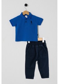 Resim U.s. Polo Assn Erkek Bebek Mavi Takım Usb2624-c-v3 Mavi 