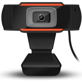 Resim Honmex Turuncu Otomatik Odaklı 1080p Hd Webcam - Otomatik Beyaz Dengesi Ve Parlaklık Kontrolü, Usb 2.0 İle Windows, Android, İos Uyumlu 