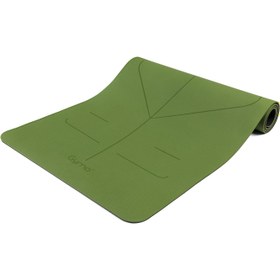 Resim Gymo UltraGrip Hizalamalı 6mm TPE Yoga Matı Pilates Minderi Yeşil 