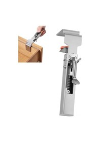 Resim Maiyame Stainless Steel Ayarlanabilir Çekmece Sabitleyici Klipsi - Ahşap Çalışmaları İçin Hızlı Montaj Yardımcı Fixing Clamp 