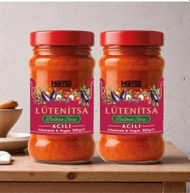 Resim Lütenitsa Balkan Acılı Sos 300 Gr X 2 Adet 