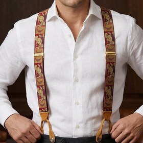 Resim Limited Edition Desenli Pantolon Askısı 