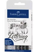 Resim Faber Castell Pitt Artist Pen Gri Tonları 8'li Artline