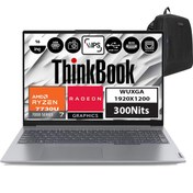 Resim Thinkbook 16 Gen6 AMD Ryzen 7 7730U 64GB 2TB SSD AMD Radeon™ W11HOME 16" Wuxga 300NIT 21KK000WTRH09+Zetta Çanta Lenovo