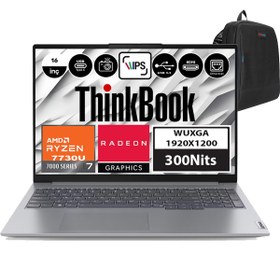 Resim Thinkbook 16 Gen6 AMD Ryzen 7 7730U 64GB 2TB SSD AMD Radeon™ W11HOME 16" Wuxga 300NIT 21KK000WTRH09+Zetta Çanta 