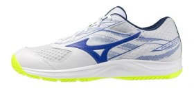 Resim Mizuno Break Shot 5 AC Unisex Tenis Ayakkabısı Beyaz / Mavi 