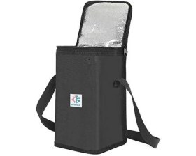 Resim Woys Bags Termal Korumalı Plaj Piknik Kamp Çantası 6 Litre Siyah Cinsiyet Uygun 