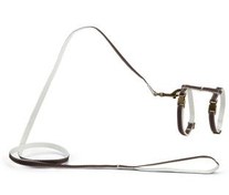 Resim Beeztees DBL Kedi Göğüs Tasması ve Gezdirme Kayışı, 130cm, Kahverengi, 27-45cm 