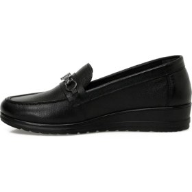 Resim Polaris 5 Nokta 105221.Z5PR Siyah Kadın Loafer 