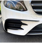 Resim Novahub Araba Sis Farı Trim Karbon Görünümlü Ön Tampon Spoiler Black Up 