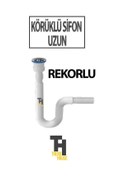 Resim Körüklü Sifon Uzun Rakorlu 