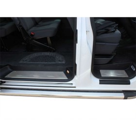 Resim Volkswagen Caravelle Kapı Eşiği 4 Prç Krom 2003-2010 