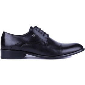 Resim Fosco - Siyah Hakiki Deri Erkek Klasik Ayakkabı 5045 - 6943-542-siyah 