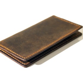 Resim Hi Leather Ares Hakiki Deri Uzun Cüzdan Kişiye İsme Özel 