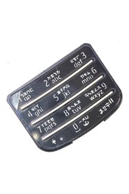 Resim Nokia 6700 Classic Klasik Orijinal Tuş Takımı Krom Silver Latin Japonca 