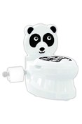 Resim Hype Store Pilsan Panda Eğitici Lazımlık Eduional Potty Tuvalet Siyah 