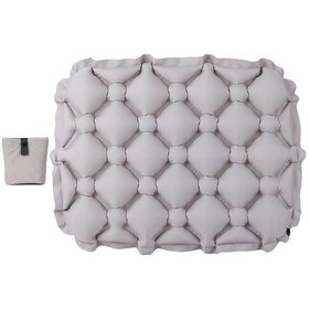 Resim Suntek Şişme Koltuk Yastık Nefes Alabilen Pedi Piknik Gri Gri 