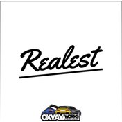 Resim OkyayWorks Realest Sticker - Siyah 