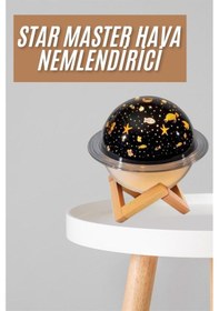 Resim Hava Nemlendirici Led Işıklı Gece Lambası Yıldız Görünümlü Renk D 