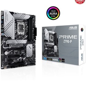 Resim ASUS PRIME Z790-P, 4xDDR5, 3x M.2, HDMI, DP, Type-C, 12-13.Nesil, LGA1700 Soket, ARGB Gaming Anakart ASUS PRIME Z790-P, 4xDDR5, 3x M.2, HDMI, DP, Type-C, 12-13.Nesil, LGA1700 Soket, ARGB Gaming Anakart