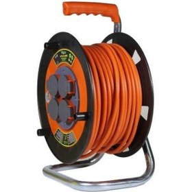 Resim Bylion Pmp-50315-f Plastik Makara 50mt 3x1.5mm Ttr Kablo 