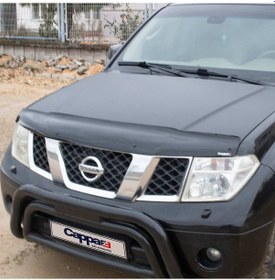 Resim Cappafe Nissan Navara Ön Kaput Koruyucu Rüzgarlık 4Mm Abs 06-1 