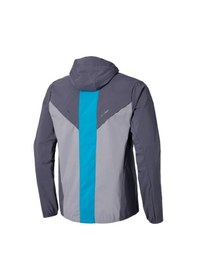Resim Mizuno Tech Thermal Charge Erkek Kapüşonlu Yağmurluk Gri Çok Renkli 