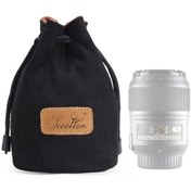 Resim Sones Sccotton Astar Darbeye Dayanıklı Dijital Koruma Taşınabilir Slr Lens Çantası Mikro Tek Kamera Çantası Yuvarlak Siyah S 